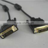 High Speed Ultra 3m 10ft Gold Plated DVI-D 24+1pin Plug to Male Dual Link Cable
