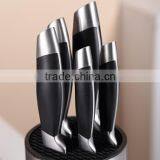 6 Pcs Pom Forged Handle Kitchen Knife Set With S.s Utility Block Pom Forged Stainless Steel Knifes thumbnail-6