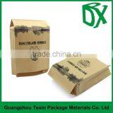 New Products Laminated Material White Kraft Paper Bag for Food thumbnail-3