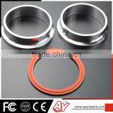 3inch High Quality Aluminum Exhaust DownPipe V Band Flange thumbnail-2