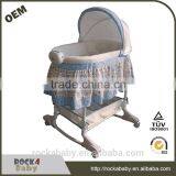 OEM portable swinging baby crib