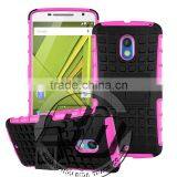 For Motorola Moto X Play Heavy Duty Armor Kickstand TPU+PC 2 in 1 Case for Motorola Moto X Play Hard Case Fast Delivery thumbnail-4