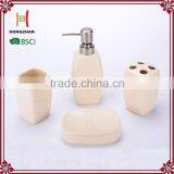 Creative New Style Ceramic Bathroom Set 4pcs thumbnail-6