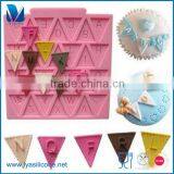 3D Silicone Baby Shower Fondant Decorating Chocolate Baking Mold Tool Cake Mould thumbnail-3