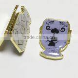 Square Fashion And Cheap Pocket Mirror For Promotional Compact Mirror thumbnail-1