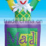 Lihgting Halloween Inflatable Clown Outdoor Pop up thumbnail-1