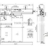 Lift Different Lock Automatic Concealed Elevator Heavy Duty Door Closer thumbnail-2