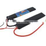 CNDHD 7.4V 20C 1000MAH 2in1 Outdoor Model Lipo Battery Twin Lithium Battery thumbnail-1