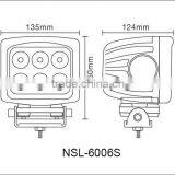60W LED Work Light, LED Driving Light,LED Offroad Light For 4X4,4WD JEEP,TRUCK... thumbnail-6