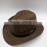 Cowboy Style !!! 6 Colors 2015 New Fashion Summer Autumn Spring Sun Hat Cowboy Hat Men and Women Outdoor Caps Straw Cowboy Hat thumbnail-4