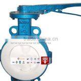 Polytetrafluoroethylene Lining Butterfly Valve(PTFE Lining Butterfly Valve) thumbnail-1