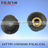 external diameter 25mm round bakelite point gear shift knob covers