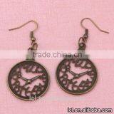 Cheap Fashion Imitation Jewelry Steampunk Clock Imitation Gold Earrings Party Dress New Made in China Yiwu thumbnail-1