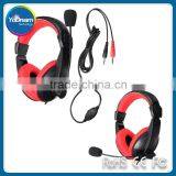 Gaming Headphone 3.5mm Surround Stereo Headset Headband Headphone With Mic for PC Laptop Low Bass Wired Headset thumbnail-3