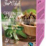 Green Tea Jasmine & Lotus Flower Tea in Pyramidal Teabags thumbnail-1