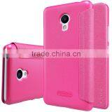 QUALITY FLIP LEATHER CASE FOR MEIZU M3S NILLKIN SPARKLE LEATHER CASE SANDSTONE TOUCHING LEATHER SMART VIEW CASE