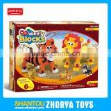 Zhorya New Hot EVA Playful Tiger and Lion King Building Blocks Kids Toys thumbnail-1