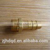 CNC Brass Male Straight Hose Barb Fitting , Hose Oupling thumbnail-1