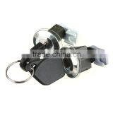 Pair Front Door Lock Barrels Set With Keys For Peugeot 106 Mk2 205 405 thumbnail-4