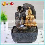 Bright Black India God Water Fountain With Led Light thumbnail-5