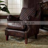 Traditional American Replica Bar Counter With Leather Bar Stool And Wine Cabinet(MOQ=1) thumbnail-6