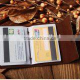 Cy280 Customized Credit Card Holder/Case Card Holder Wallet Business Card Package PU Leather Bag Bank Card thumbnail-1