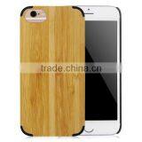 Universal PC Bottom Wooden Phone Case Natural Wooden Shell New Arrival Back Cover for IPhone 6 7 thumbnail-2