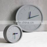 Mini Plain Concrete Table Decoration Bare Concrete Desktop Clock thumbnail-3
