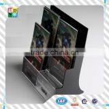 2015hot Sale Clear Acrylic Brochure Display Rack With Tires/high Quality Customized Acrylic Document Display Holder From China thumbnail-2