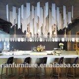 Design New Stylish Custom Sized Solid Surface Top Design Hotel Buffet thumbnail-1