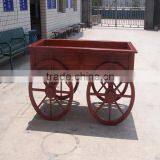 Arlau Outdoor Wood Flower Pot Planter thumbnail-6