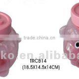 Plastic Pig Shape Digital Money Jar/coin Saving Box thumbnail-1