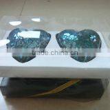 and Mosaic Glass Ball in Different Color Red Heart for Christmas Home Decoration thumbnail-4