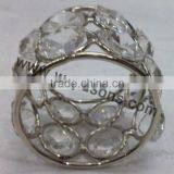 Acrylic Napkin Ring, Wedding Napkin Rings, Beaded Napkin Ring thumbnail-5