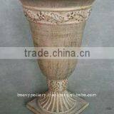 AQH Polystone Pot- Polystone Flower Pot- Polystone Garden Planter thumbnail-1