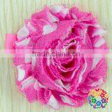 Wholesale Many Different Colors Shabby Chiffon Flower Decoration Girls Flower Hair Clips thumbnail-6