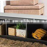 New 3 Cube Storage Organizer Home Furniture Shoes Rack Wooden Shoe Storage Bench thumbnail-4