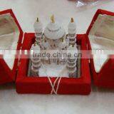 Italian Marble Handcrafted Marble Taj Mahal Replica Gift Box thumbnail-1
