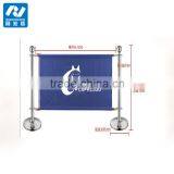 Cafe Advertise Barrier and Banner Barrier Stanchions thumbnail-1