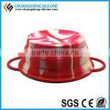 Silicone Folding Bowl, FDA Grade Bowl, Foldable Silicone Dog Bowl thumbnail-4