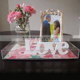 2 Tier Clear Square Acrylic Nali Polish Display Stand thumbnail-2