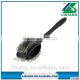 Two Sides Bbq Grill Cleaning Brush With Long Handle thumbnail-1