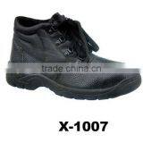 Black Leather Safety Shoes thumbnail-1