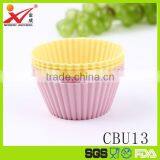 CBU13 6 PcsFlower Style Silicone Cake Mould thumbnail-1