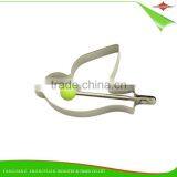 ZY-F1459 Stainless Steel Egg Ring pp Ball Handle Fried Egg Ring Bird Style Mold thumbnail-1