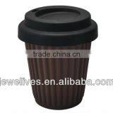 New Arrival Reusable Silicone Coffee Cup With Lid thumbnail-1