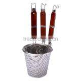 Wholesale Stainless Steel Industrial Noodle Filter Strainer Food Strainer thumbnail-4