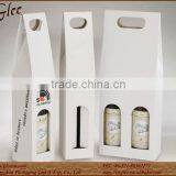 White Cardboard Wine Box thumbnail-1