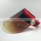 2017 Wholesale Promotional PVC Empty Hat Red uv Protection Caps thumbnail-1