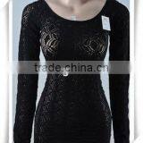 Women's Long Sleeve With Hollow Out thumbnail-1